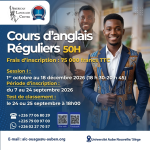 Centre américain de langue : Cours réguliers session I, 2026