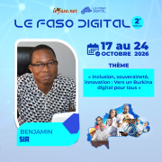 Les 100 Visages du Burkina Digital&nbsp;: Dr Benjamin Sia, quand le numérique repousse les murs de la classe
