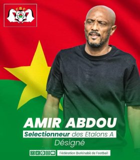 Football : Amir Abdou désigné nouveau sélectionneur des Étalons A