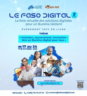 Le Faso Digital 2026 lance son Concours national d’innovation digitale&nbsp;: faire émerger les solutions d’un Burkina digital pour tous