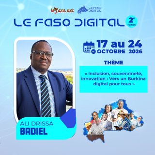 Les 100 Visages du Burkina Digital : Ali Drissa Badiel, des premiers nœuds de FasoNet aux réseaux numériques de l’Afrique