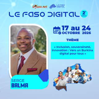 Les 100 Visages du Burkina Digital&nbsp;: Serge Balma, donner au Burkina Faso un horizon spatial