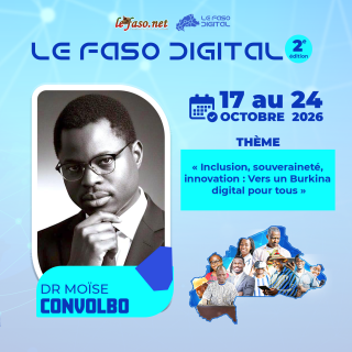 Les 100 Visages du Burkina Digital&nbsp;: Dr Moïse Convolbo, du cloud à l’IA, un Burkinabè aux frontières de l’innovation mondiale