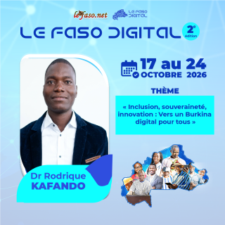Les 100 Visages du Burkina Digital&nbsp;: Dr Rodrique Kafando, former au Burkina ceux qui construiront l’IA africaine