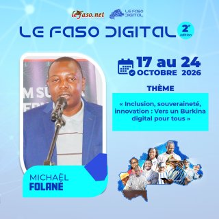 Les 100 Visages du Burkina Digital&nbsp;: Michaël Folané, un expert des infrastructures qui ont façonné l’État numérique burkinabè