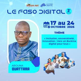 Les 100 Visages du Burkina Digital : Arouna Ouattara, du laboratoire de cybercriminalité aux grands projets de l’État
