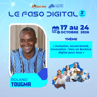 Les 100 Visages du Burkina Digital : Manegaouindé Roland Tougma, l’intelligence artificielle à l’épreuve du terrain
