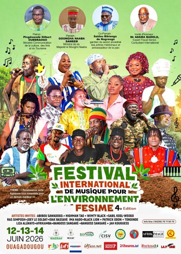  Environnement&nbsp;: Le festival international de musique pour l’environnement ouvre ses portes ce vendredi 12 juin 2026