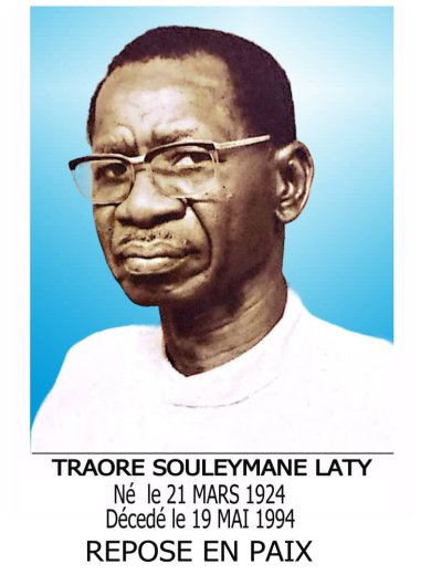 Faire-part du 30e anniversaire du décès de TRAORÉ Souleymane Laty 