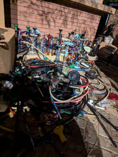Lutte contre la consommation de chicha&nbsp;: La police municipale saisit une soixantaine de dispositifs à Ouagadougou
