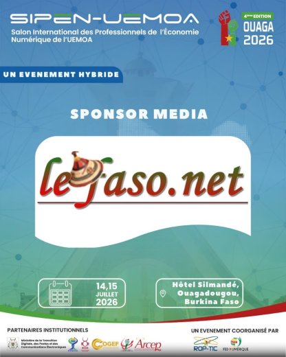 Lefaso.net, partenaire média du SIPEN-UEMOA 2026 pour valoriser les innovations numériques en Afrique de l’Ouest