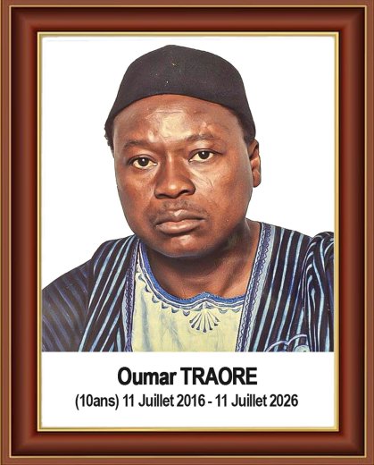In memoria&nbsp;: TRAORE Oumar