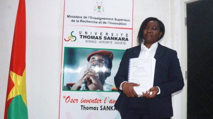 Burkina/Enseignement supérieur&nbsp;: Gisèle Tamalgo/Ouédraogo décroche son doctorat en droit public avec la mention 