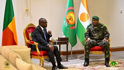 Coopération Bénin-Niger&nbsp;: Romuald Wadagni reçu par le Général Abdourahamane Tiani