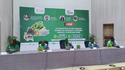 Burkina Faso : Le Forum Soil Nexus pose la réflexion sur la territorialisation des systèmes alimentaires