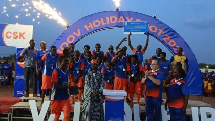 Moov Holidays Foot : NASA décroche le trophée de la troisième édition