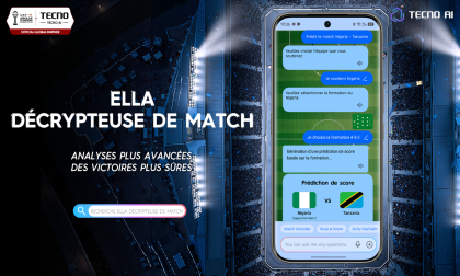 Les fonctionnalités IA de TECNO pour l’AFCON ouvrent une nouvelle ère dans l’expérience mobile du football