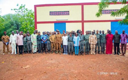 Immersion patriotique&nbsp;: Le ministre des Sports encourage les étalons dames à Loumbila