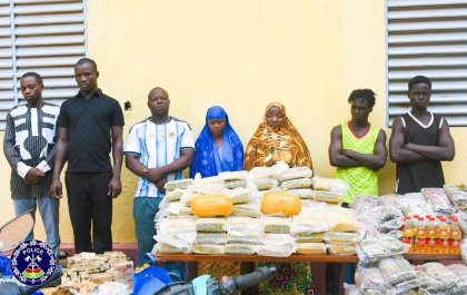 Trafic de stupéfiants : Près de 86 kg de cannabis saisis à Ouagadougou