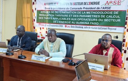 Secteur de l’énergie au Burkina Faso : L’ARSE engage les acteurs pour la détermination d’une méthodologie de régulation tarifaire