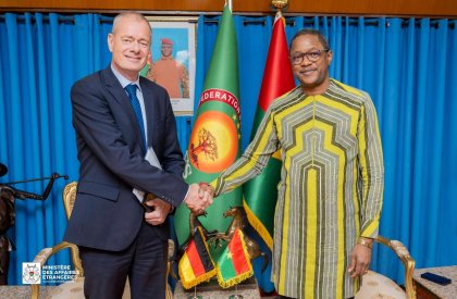 Coopération bilatérale&nbsp;: Le chef de la diplomatie burkinabè et l’ambassadeur d’Allemagne échangent sur des sujets d’intérêt commun