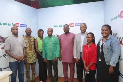 Nous a rendu visite : Le président de la Délégation spéciale de la Chambre de commerce dans les locaux de Lefaso.net