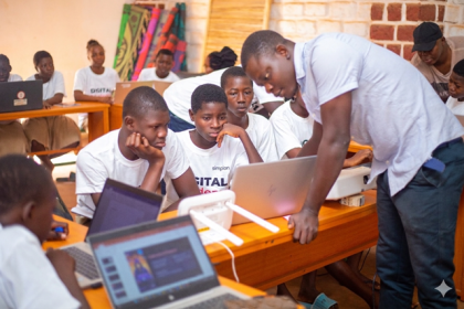 Inclusion numérique des enfants vulnérables : SGBF, Membre du Groupe VISTA, impacte avec son projet Digital Academy