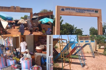 Développement : À Kongoussi, des enfants au préscolaire et des commerçants sous abri grâce aux investissements concrets de l’ADCT