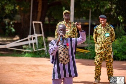 Burkina/Camp vacances Faso mêbo : Tasséré Ouédraogo, le jeune héros de Pissila partage son expérience avec les campeurs 