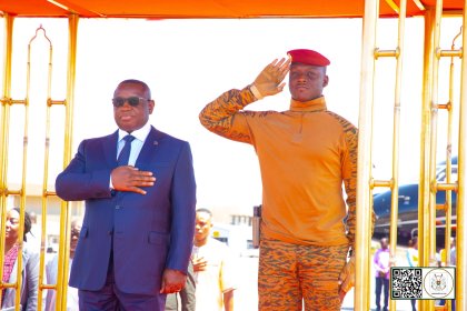 Burkina - Sierra Leone : Le président Julius Maada Bio est sur le sol burkinabè