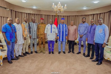 Confédération des États du Sahel&nbsp;: La Commission nationale présente ses missions au Président de l’ALT