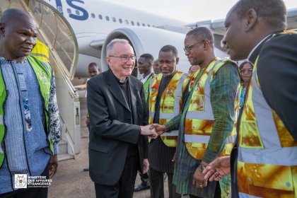 Coopération Burkina Faso-Saint Siège&nbsp;: Le numéro 2 du Vatican accueilli à Ouagadougou