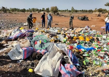 Burkina/Trafic illicite&nbsp;: Plus de 12 millions de francs CFA de produits de contrebande dont 923 kg de drogue incinérés à Tenkodogo