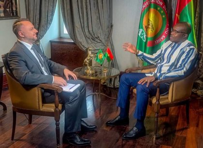 Diplomatie : Rimtalba Jean Emmanuel Ouédraogo réaffirme la liberté de choix du Burkina Faso