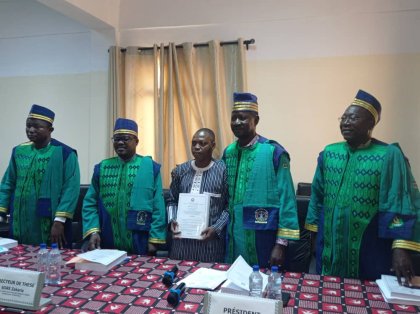 Burkina/Soutenance de thèse de doctorat : Lambert Yerbanga désormais docteur en sociologie de l’éducation  
