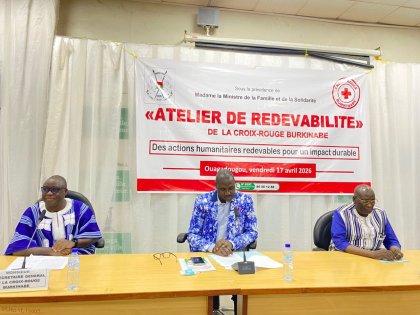 Burkina/Action humanitaire&nbsp;: La Croix-Rouge burkinabè mise sur la transparence et l’efficacité