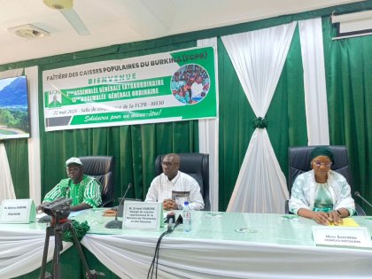 Burkina/Microfinance&nbsp;: La Faîtière des caisses populaires adopte ses textes révisés et affiche un bilan 2025 en hausse
