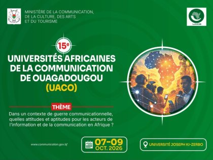 15e édition des UACO&nbsp;: Rendez-vous du 7 au 9 octobre 2026
