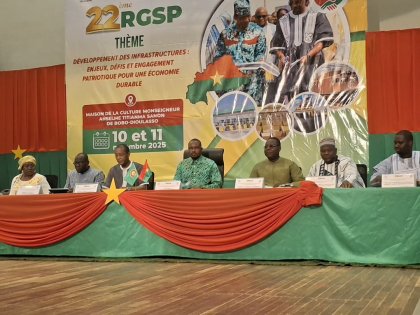 Burkina Faso : Gouvernement et secteur privé unis pour une économie durable à travers le développement des infrastructures
