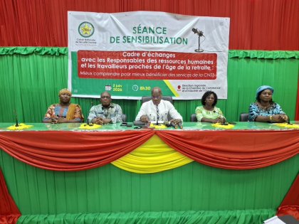 Burkina&nbsp;: La CNSS renforce les capacités des DRH et des futurs retraités sur leurs droits et obligations