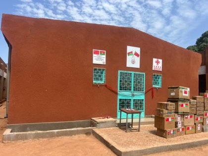 CHR de Koudougou : La Chine offre un nouveau bâtiment de pédiatrie et du matériel médico-technique