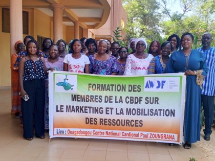 Burkina/Droits de la femme : La CBDF forme son personnel et ses membres sur le marketing et la mobilisation des ressources 
