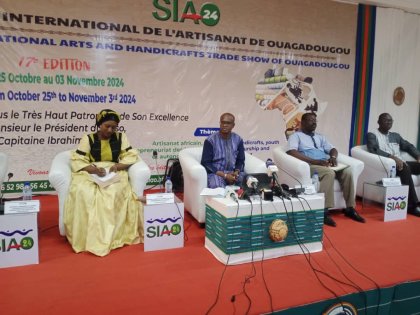 SIAO 2024 : L’artisanat au cœur de l’entrepreneuriat des jeunes, l’Alliance des États du Sahel à l’honneur