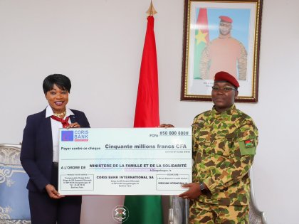 Campagne nationale «&nbsp;Dèmè Sira&nbsp;»&nbsp;: Coris Bank International offre 50 millions de FCFA pour la réalisation de forages
