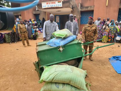 Burkina Faso&nbsp;: Le gouvernement apporte un soutien aux ménages retournés à Djibasso