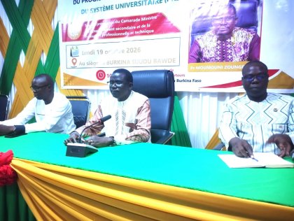 Burkina/Formation professionnelle&nbsp;: 1 000 jeunes diplômés seront formés par Burkina Suudu Bawdè