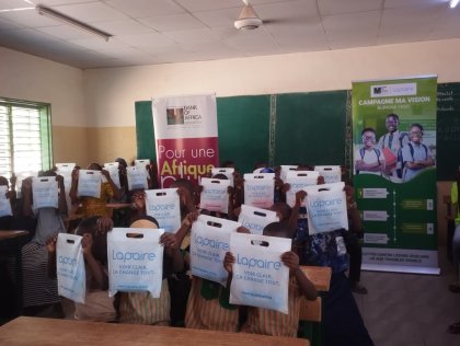 Santé oculaire&nbsp;: La Fondation BOA-Burkina Faso offre 535 verres correcteurs à des élèves de Saaba