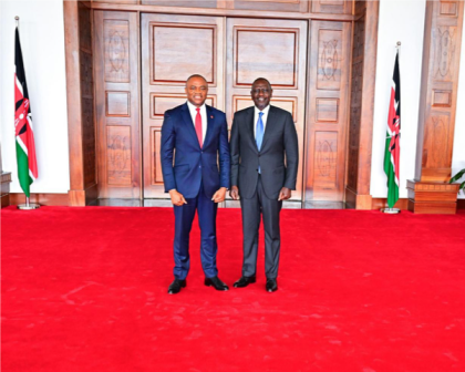 Le Directeur Général du Groupe UBA rend visite au Président kényan Ruto et réaffirme son engagement envers le développement des infrastructures et la croissance économique du pays