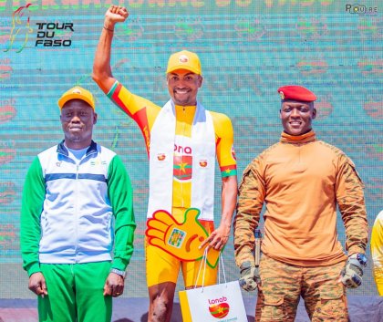 Cyclisme : Le Burkinabè Paul Daumont grand vainqueur du Tour du Faso 2025