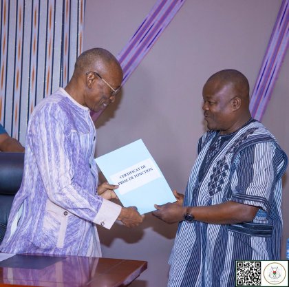 Institut des peuples noirs Farafina&nbsp;: Apollinaire Joachimson Kyélem de Tambèla officiellement installé à la tête de l’Institut